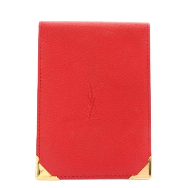 イヴサンローラン YVES SAINT LAURENT 定期入れ パスケース カードケース 二つ折り...