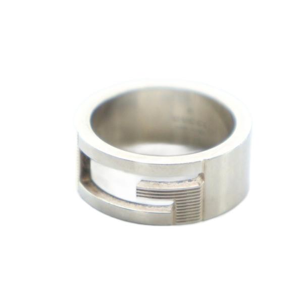 グッチ GUCCI 指輪 アクセサリー リング ロゴ Silver925 13号 シルバー色 ■GY...