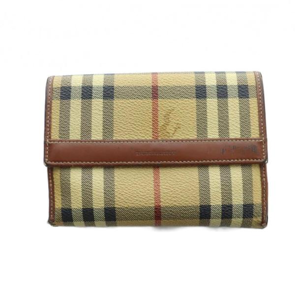 バーバリー ロンドン BURBERRY LONDON 二つ折り財布 ウォレット ノバチェック柄 ロゴ...