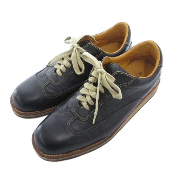 リーガル REGAL スニーカー ウォーキングシューズ 靴 シューズ 26.5 レザー ステッチデザ...