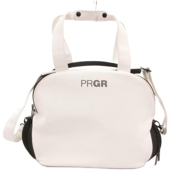 プロギア PRGR ボストンバッグ ロゴ ショルダー 白 ホワイト /JS ■GY11 メンズ