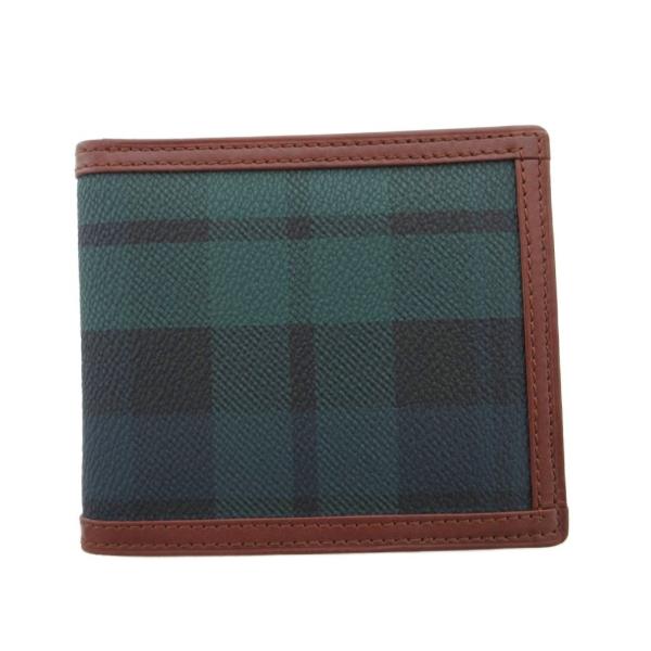 ポロ バイ ラルフローレン Polo by Ralph Lauren 二つ折り財布 ウォレット ブラ...