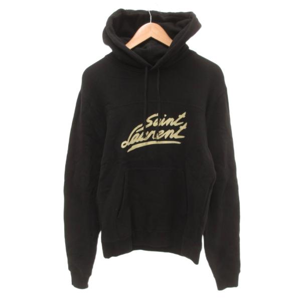 サンローラン パリ SAINT LAURENT PARIS プルオーバーパーカー フーディー スウェ...