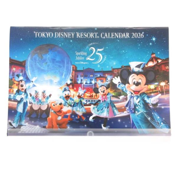 ディズニー Disney トウキョウディズニーリゾート 壁掛けカレンダー  2026年 キャラクター...