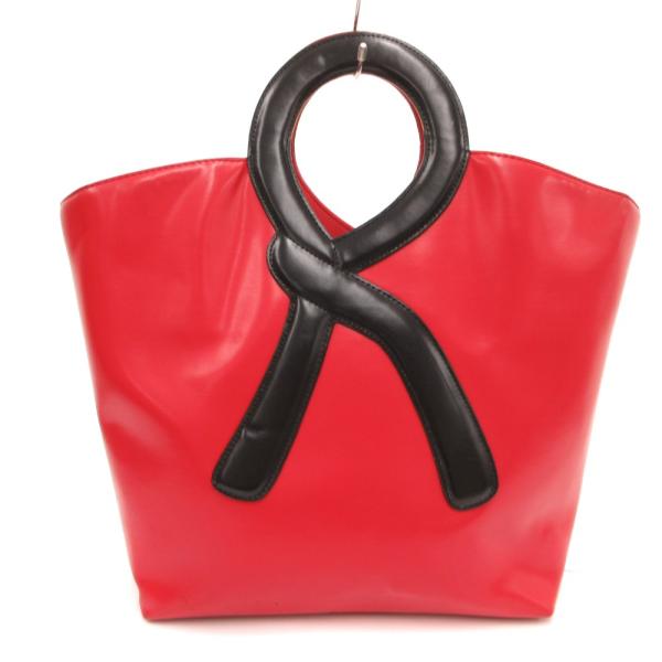 ロベルタディカメリーノ Roberta di Camerino ハンドバッグ レザー ロゴハンドル ...