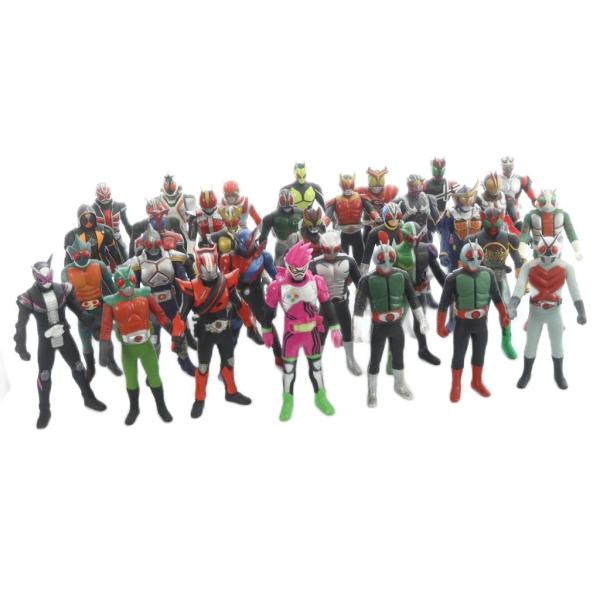 BANDAI バンダイ 仮面ライダー ライダーヒーローシリーズ RHS ソフビ人形 フィギュア まと...