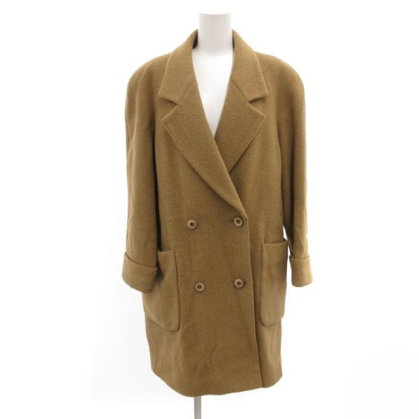 バーバリーズ Burberrys ヴィンテージ ロングコート ウール ツイル ダブルボタン 11AB...