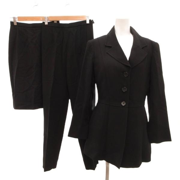 ケンゾー KENZO スリーピース セットアップ ジャケット パンツ スラックス スカート ウール ...