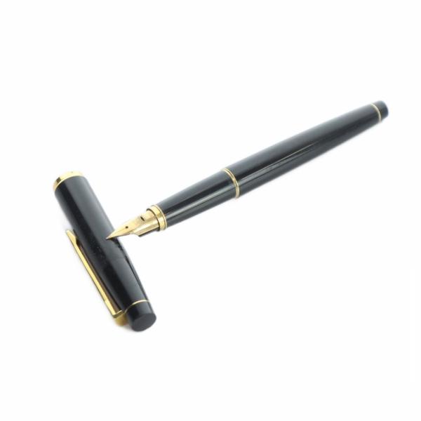 パイロット PILOT 14K 585 万年筆 文房具 筆記用具 ロゴ 筆記未確認 黒 ブラック ■...