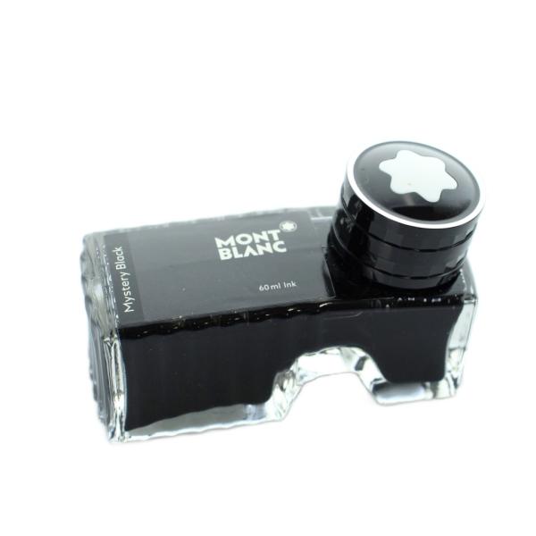 モンブラン MONT BLANC Mystery Black 60ml Ink 万年筆 インク 文房...