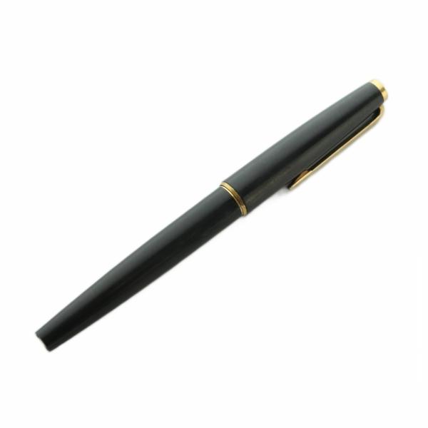 モンブラン MONT BLANC No32 万年筆 文房具 筆記用具 チャコールグレー ゴールドカラ...
