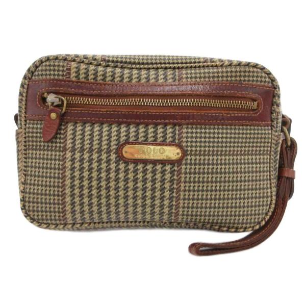 ポロ ラルフローレン POLO RALPH LAUREN クラッチバッグ セカンドバッグ PVC レ...