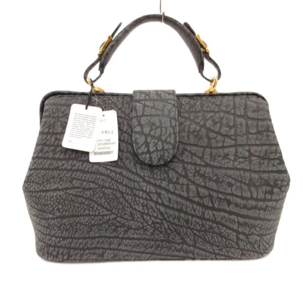 ノーブランド ハンドバッグ レザー アンテロープ グレー /JS ■GY18 レディース