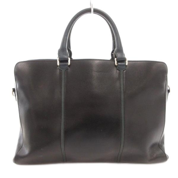 ポールスミス PAUL SMITH ブリーフケース ビジネスバッグ 手提げ レザー 黒 ブラック /...
