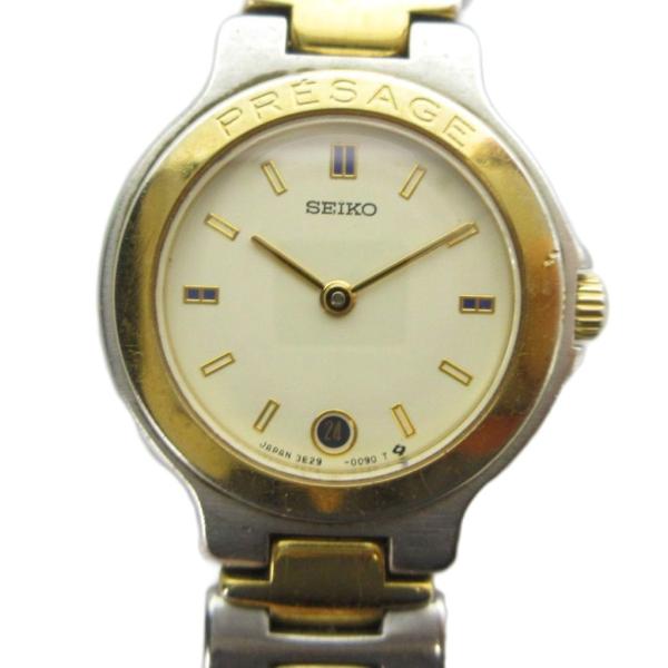セイコー SEIKO ジャンク品 3E29-0050 腕時計 ウォッチ クォーツ カレンダー付き ゴ...