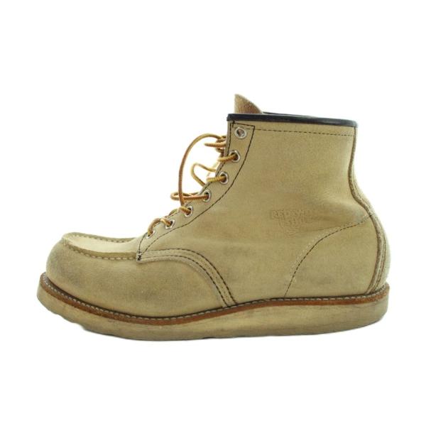 レッドウィング REDWING 8173 アイリッシュセッター・モックトゥブーツ ショート ロゴ ス...