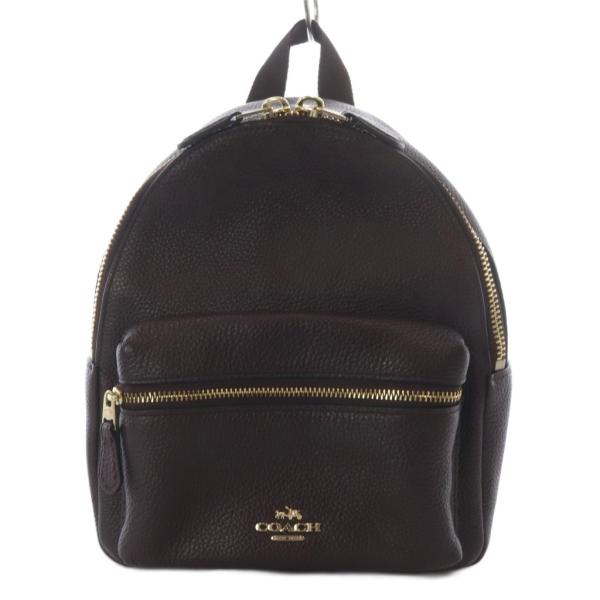 コーチ COACH バッグ リュックサック デイバッグ レザー ダークブラウン F38263 /YO...