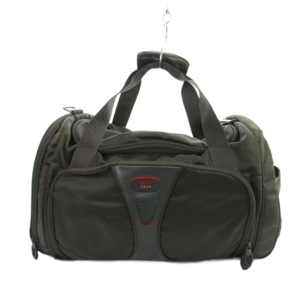 トゥミ TUMI 5525GRH ボストンバッグ 旅行カバン ナイロン ロゴ カーキ グレー ■GY...
