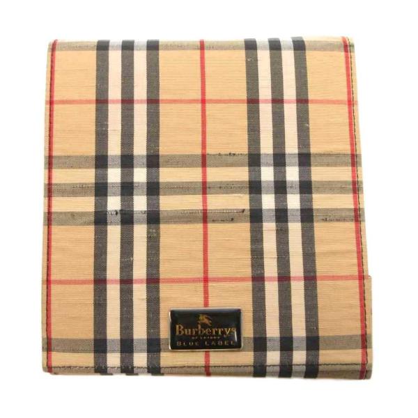 バーバリーズ Burberrys ヴィンテージ CDケース ノバチェック ロゴ ベージュ /FF ■...