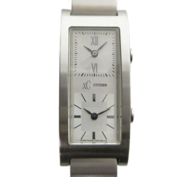 シチズン CITIZEN 543W-T000860 クロスシー 腕時計 ウォッチ クォーツ スクエア...