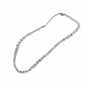 スワロフスキー SWAROVSKI ネックレス アクセサリー クリスタルビーズ オーロラ加工 白鳥 マルチカラー ■GY18 /MQ レディース
