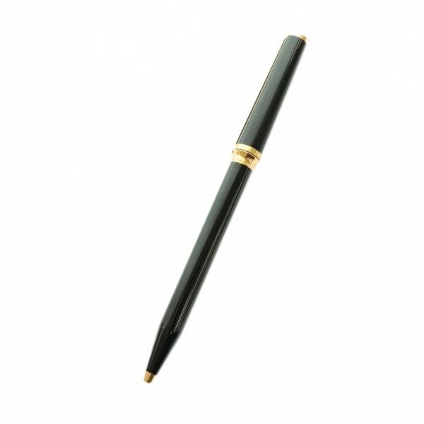 エステーデュポン S.T.DUPONT 文房具 ボールペン 黒 ブラック ゴールドカラー /SS ■...