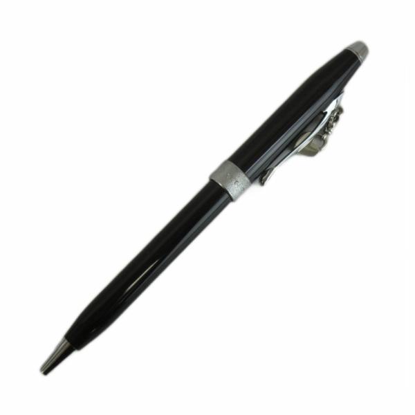 クロス CROSS ボールペン 文房具 筆記用具 ツイスト式 ハートチャーム ロゴ 黒 ブラック シ...