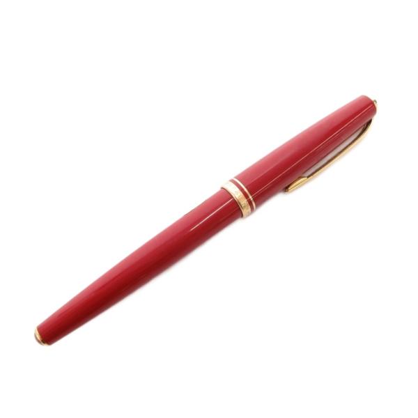 モンブラン MONT BLANC ジェネレーション 万年筆 文房具 筆記具 ペン先14K 赤 レッド...