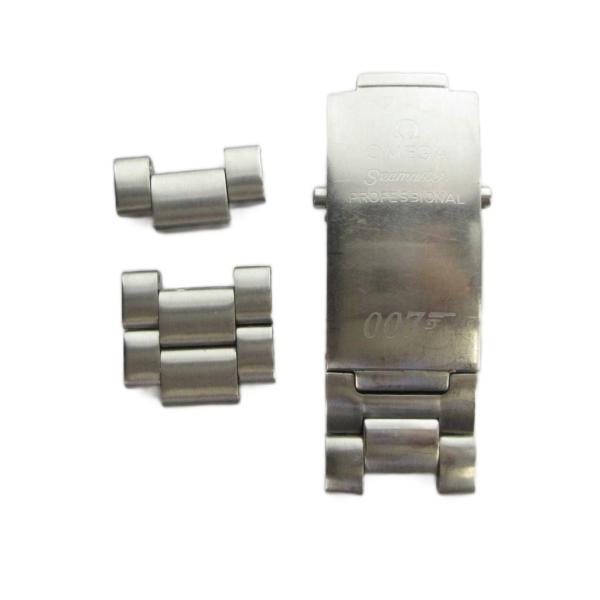 オメガ OMEGA シーマスター 007エディション ブレス バックル 替えコマ 駒 シルバーカラー...