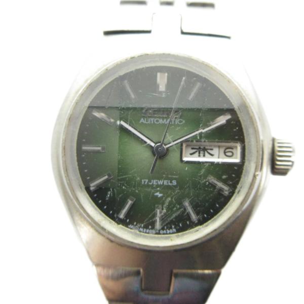 セイコー SEIKO 2206-0240 腕時計 ウォッチ 自動巻き カットガラス カレンダー付き ...