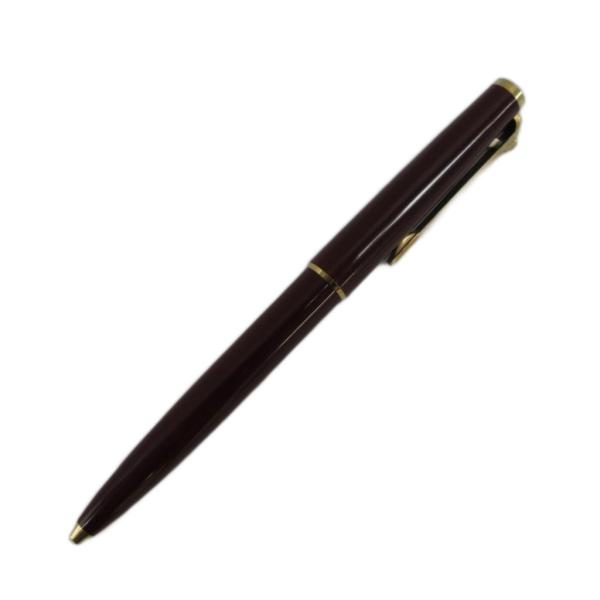 モンブラン MONT BLANC ジャンク品 ボールペン 文房具 筆記用具 ロゴ ボルドー ゴールド...
