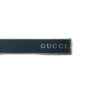 グッチ GUCCI キーリング ロゴ 青 /M...の詳細画像5