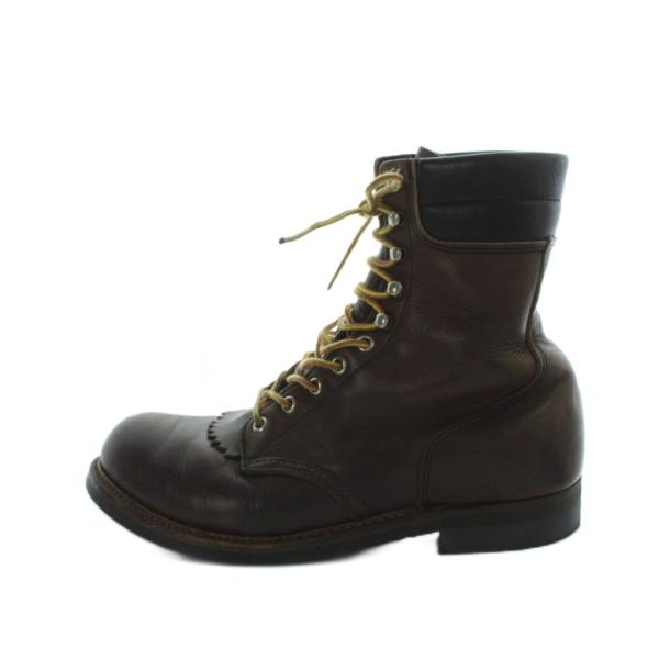 レッドウィング REDWING 2208 PT91 ロガー ショートブーツ ロゴ キルトタッセル レ...
