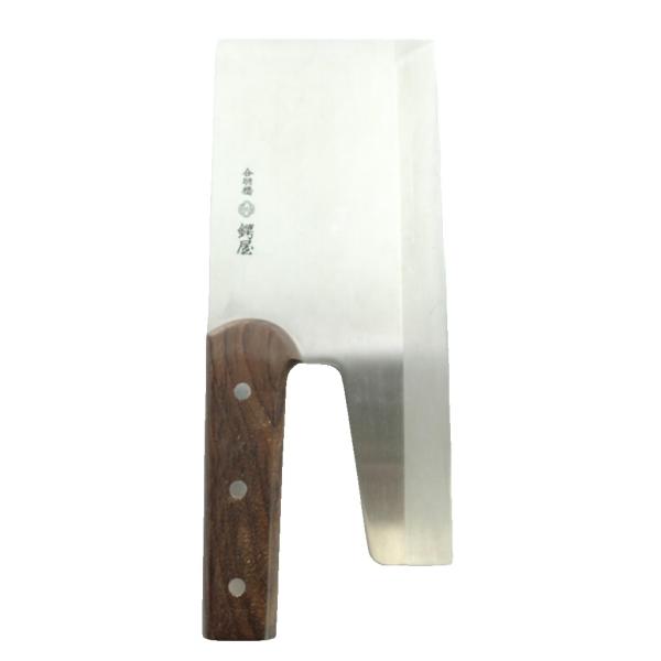 合羽橋 鰐屋 つば屋 モリブデン鋼 蕎麦切り包丁 そば切り包丁 刃渡り28.5cm 蕎麦打ち道具 シ...