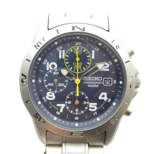 カシオ CASIO 7T92-0DX0 腕時計 ウォッチ クォーツ クロノグラフ カレンダー付き デ...