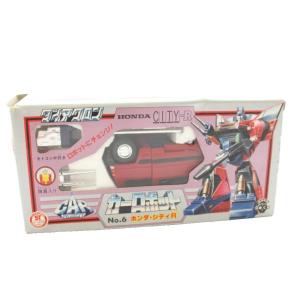 タカラ ダイアクロン カーロボット No.6 ホンダシティ R 当時物 レトロ ヴィンテージ 箱付き /MW ■GY11 その他