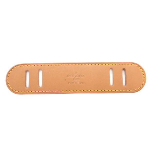 ルイヴィトン LOUIS VUITTON ショルダーパッド レザー ロゴ 茶 ブラウン /YF ■G...