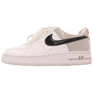 ナイキ NIKE スニーカー シューズ 24 エアフォース 1 07 エッセンシャル White Iron Ore パテント ホワイト グレー DQ7570-001 /SD