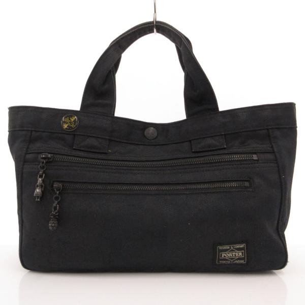 ポーター PORTER ALOHA LOCO TOTE BAG ハンドバッグ トート 手提げ 黒 ブ...