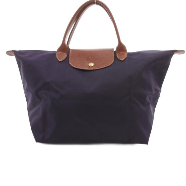 ロンシャン LONGCHAMP プリアージュ トートバッグ ハンドバッグ 折りたたみ式 紫 パープル...