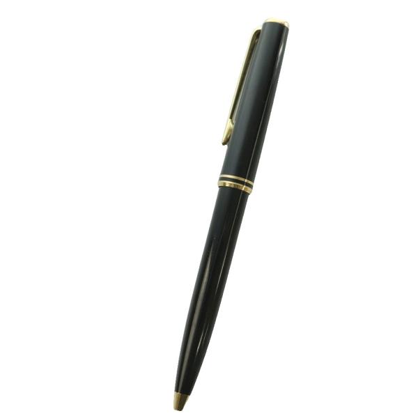 モンブラン MONT BLANC 文房具 ボールペン ツイスト式 黒 ブラック ゴールドカラー /S...