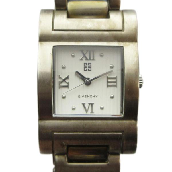 ジバンシィ GIVENCHY EN-19-XVIII 腕時計 ウォッチ クォーツ スクエア ローマン...