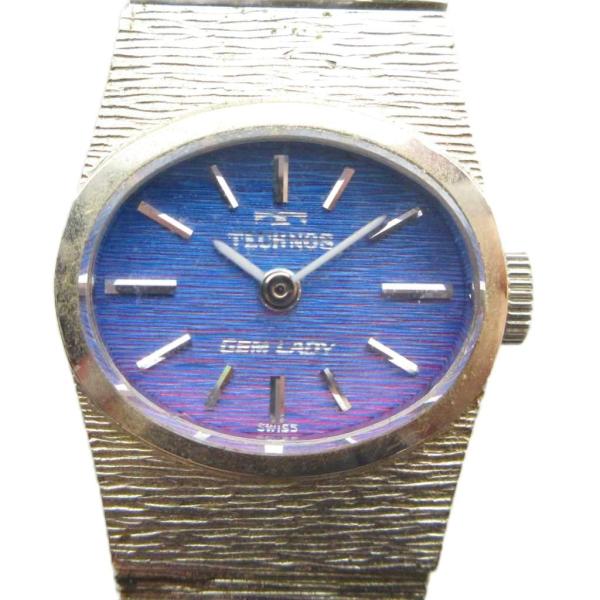 テクノス TECHNOS ジャンク品 腕時計 ウォッチ クォーツ ロゴ シルバー色 ■GY18 /M...