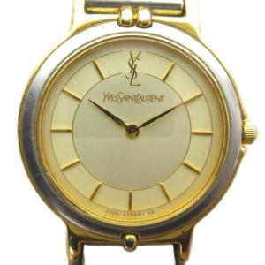 イヴサンローラン YVES SAINT LAURENT 2200-228481 腕時計 ウォッチ クォーツ ロゴ シルバー色 ■GY18 /MQ レディース