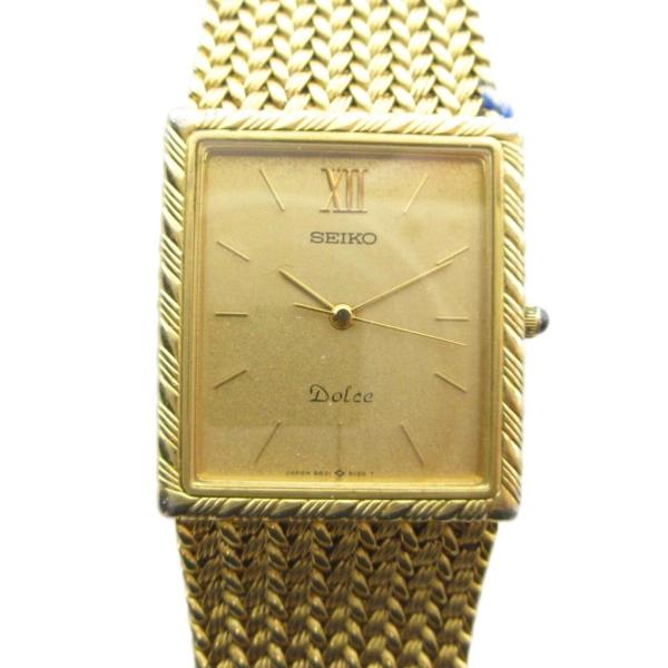 セイコー SEIKO 9531-5100 Dolce ドルチェ 腕時計 ウォッチ クォーツ ロゴ ス...
