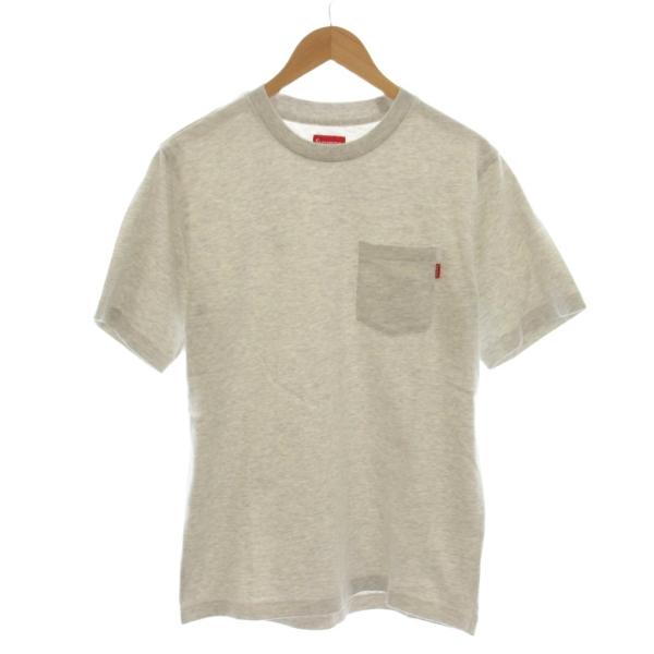 シュプリーム SUPREME Tシャツ S グレー 半袖 ラウンドネック /LP ■GY18 メンズ
