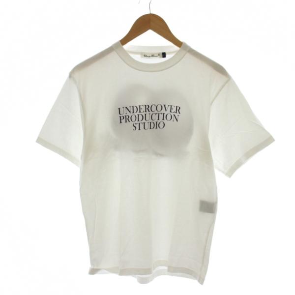 アンダーカバー UNDERCOVER Tシャツ 1 白 ホワイト ロゴ 半袖 /LP ■GY18 メ...