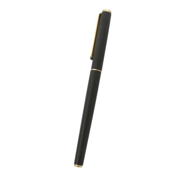モンブラン MONT BLANC ジャンク品 スリムライン 文房具 万年筆 ロゴ 黒 ブラック ゴー...