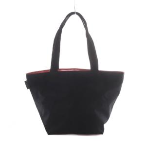 エルベシャプリエ Herve Chapelier 舟形 ナイロン トートバッグ ハンドバッグ 黒 ブラック ピンク ロゴ 大容量 /RI レディース