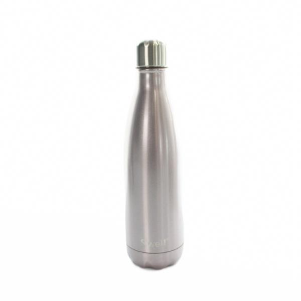 SwellBottle ステンレスボトル 500ml タンブラー 水筒 保温保冷 メタリックピンク ...